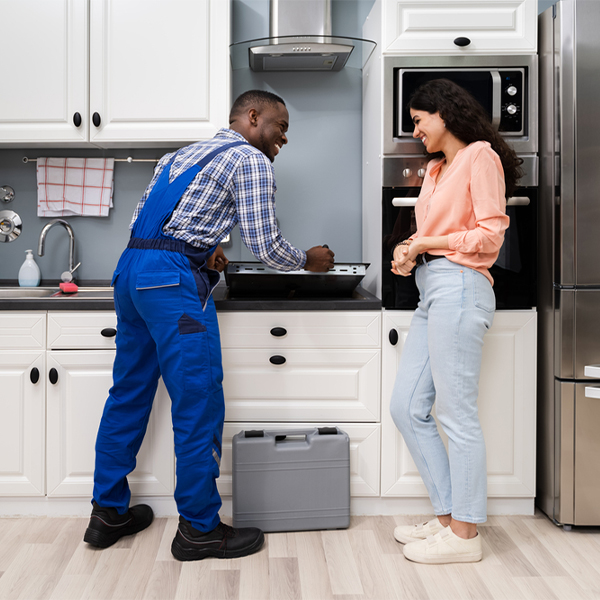 what kind of warranty do you offer on your cooktop repair services in Coon Rapids Iowa